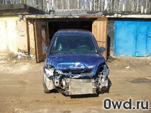 Битый автомобиль Opel Meriva