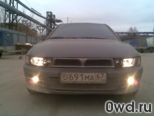 Битый автомобиль Mitsubishi Galant