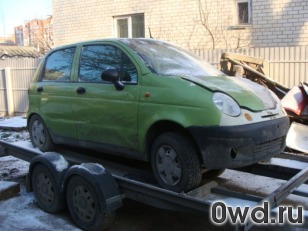 Битый автомобиль Daewoo Matiz